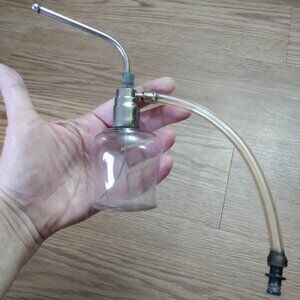 Antique Glass Atomizer Patent Dec 07 1909 Medical Pharmacy Vintage Doctor